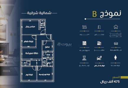 4 Bedroom Apartment for Sale in Central Jeddah, Jeddah - 4 bedroom apartment for sale in Al Faisalia, Jeddah